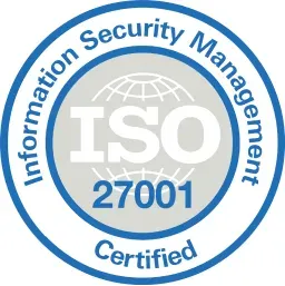 ISO 27001 certified
