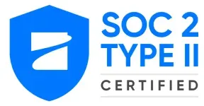 SOC 2 Type II certified